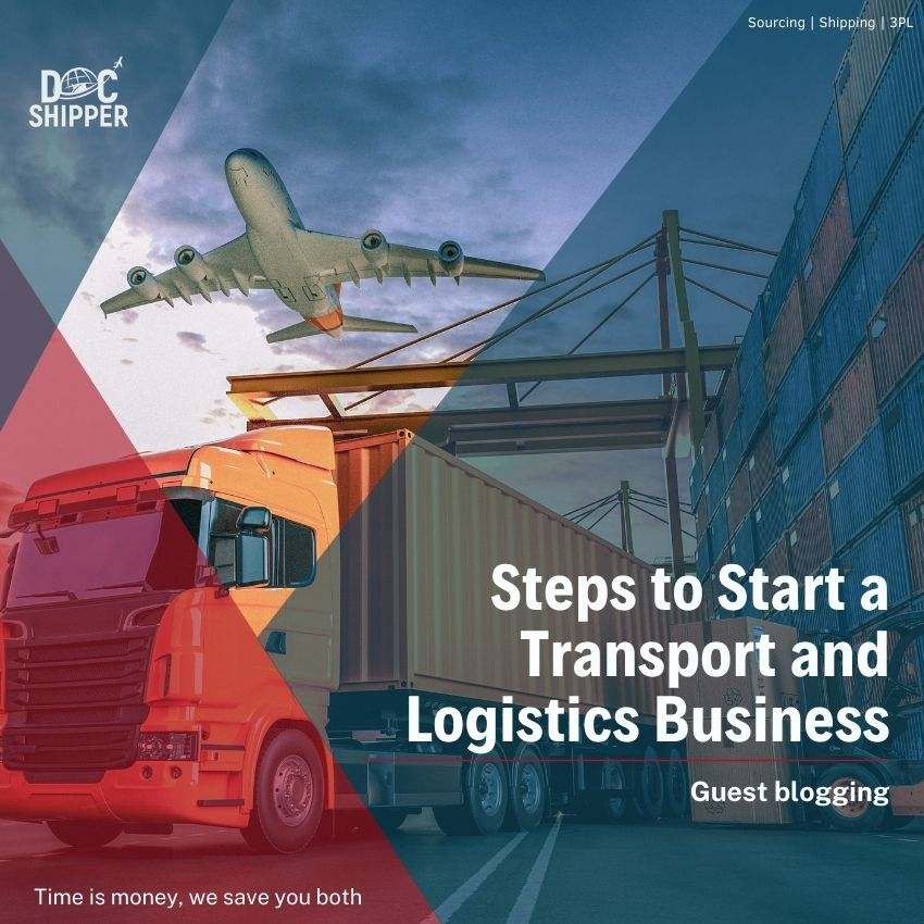 Steps to Start a Transport and Logistics Business